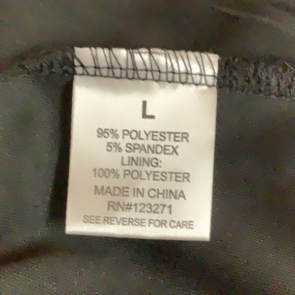 J for Justify Cherry Mesh Skirt Set Size Large Preloved - Picture 7 of 7